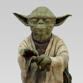 Yoda Using the Force Star Wars Statue by Attakus